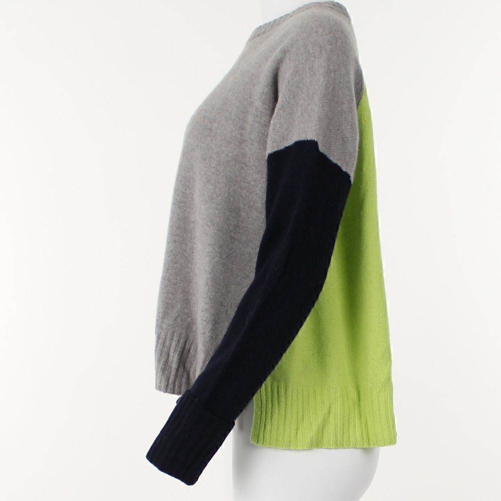 Whistles Freida Colorblocked Wool Sweater - Picture 3 of 5